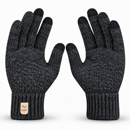 Premium Winter Gloves for Men & Women - Black