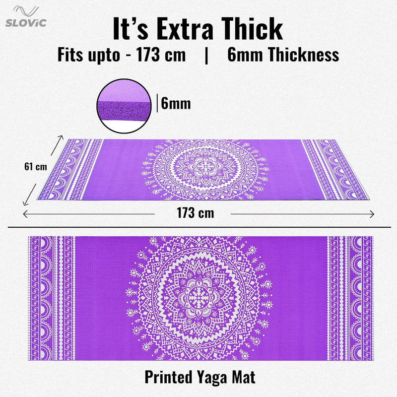 Yoga Mats For Women (Purple)