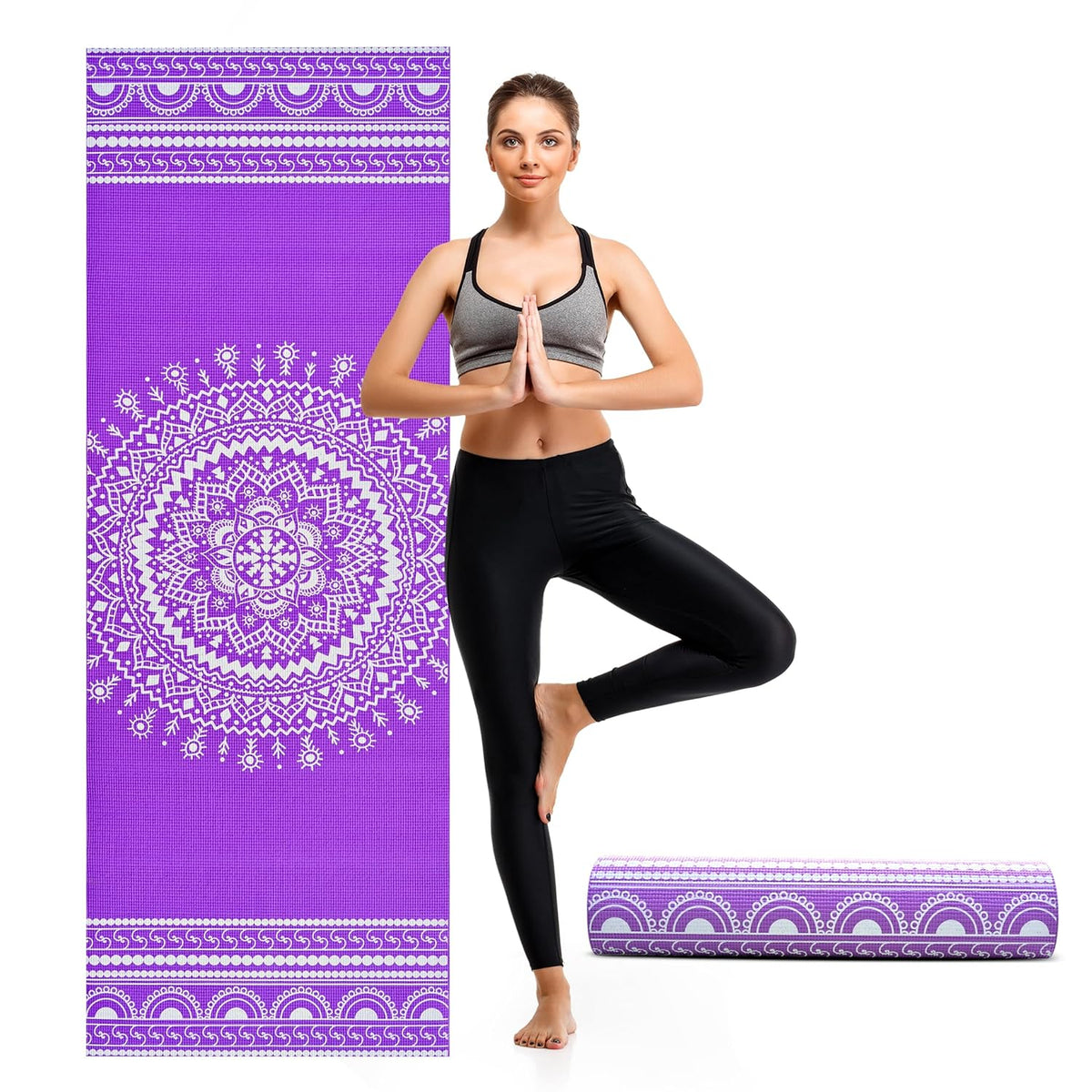 Yoga Mats For Women (Purple)