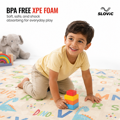 Foldable Play Mat | 3 Fold with zip slider bag
