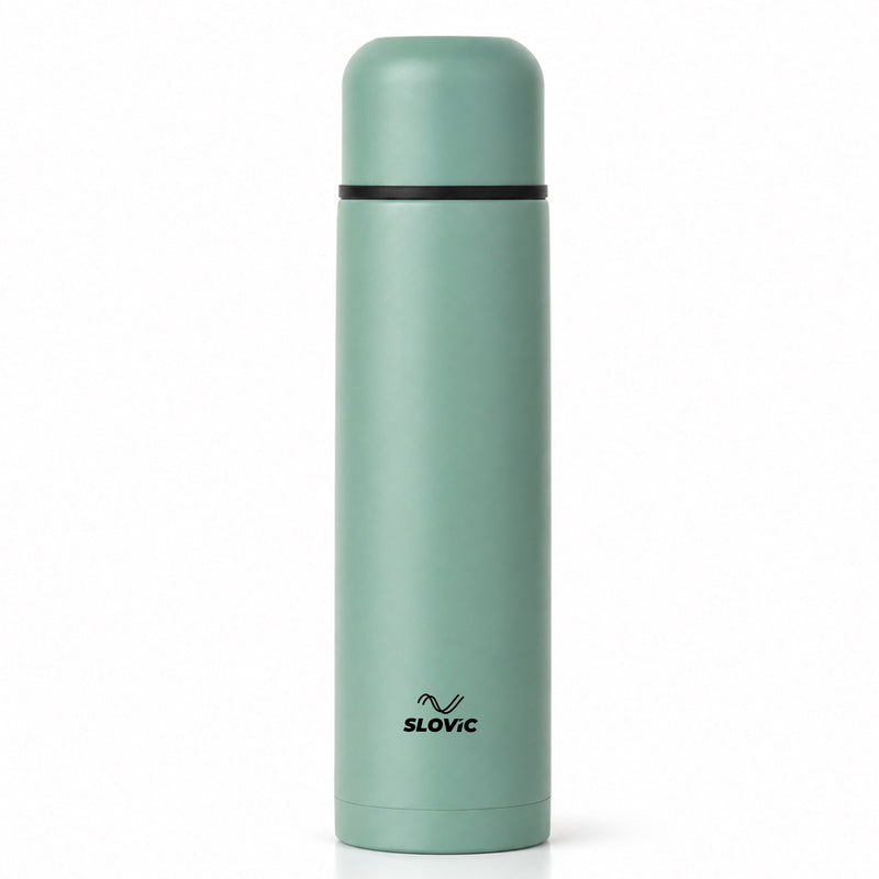 Phantom Bottle 1L - Insulated Stainless Steel Water Bottle - Mint Green - Gym, Sports & Travel