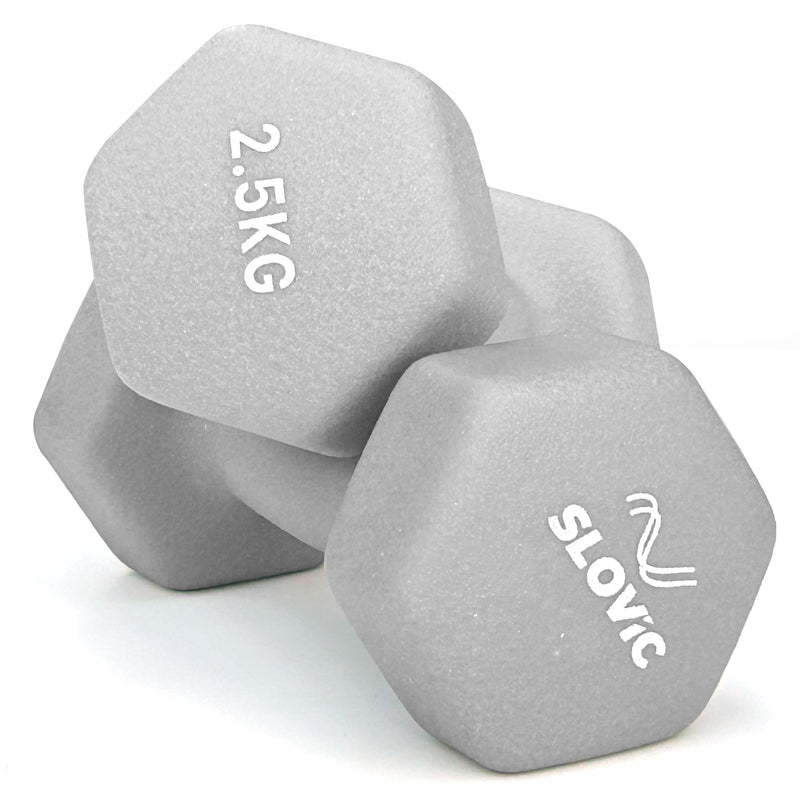 2.5 kg Neoprene Dumbbell Set (Pair)
