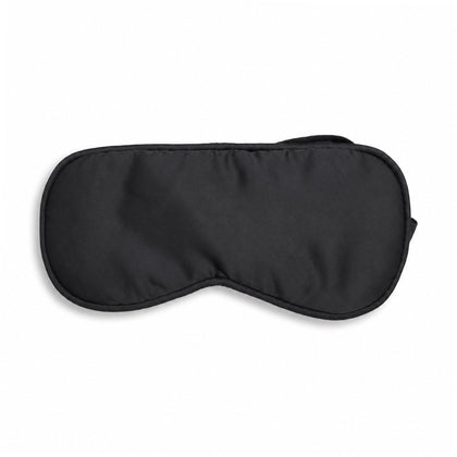 Eye Mask - Black -Soft Sleeping Mask for Relaxation, Travel & Rest