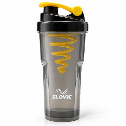 YellowVolt Shaker Bottle 700ml - Leak-Proof Gym & Workout Bottle