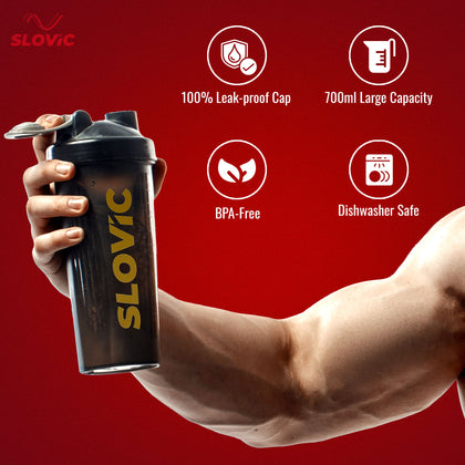 Slovic Shakers for Protein Shake (700 ml)
