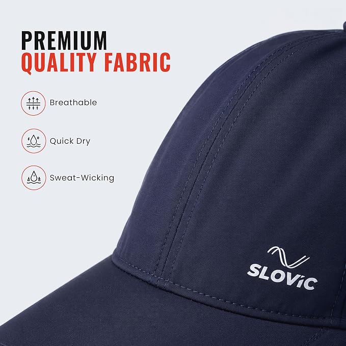 Baseball Cap for Men & Women | Adjustable Sports Cap | Blue