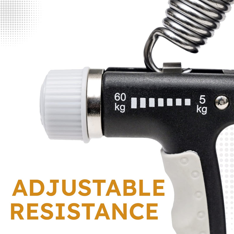 5-60 Kg Adjustable Hand Gripper with Counter