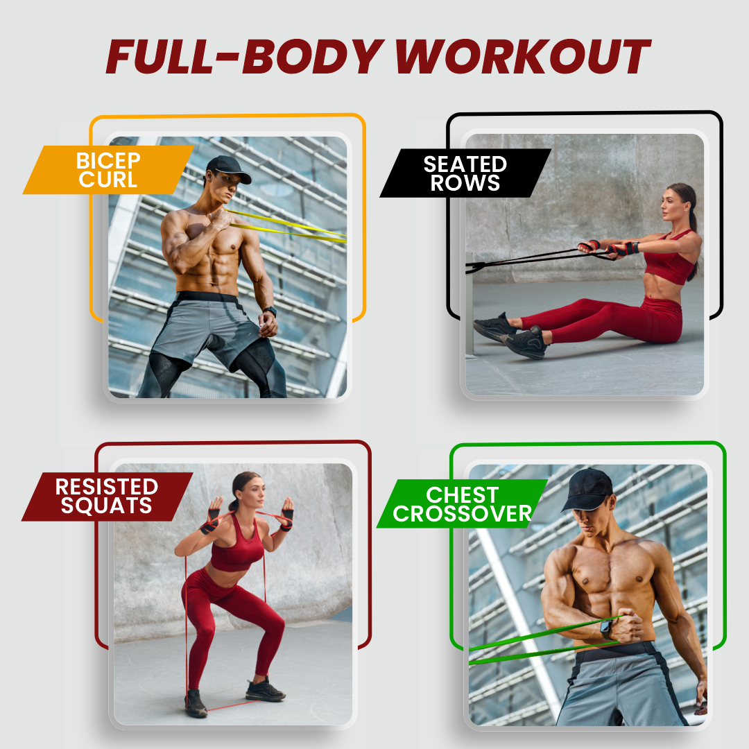 Slovic Resistance Band Pull up Training Bands for Calisthenics (Set Of 3)
