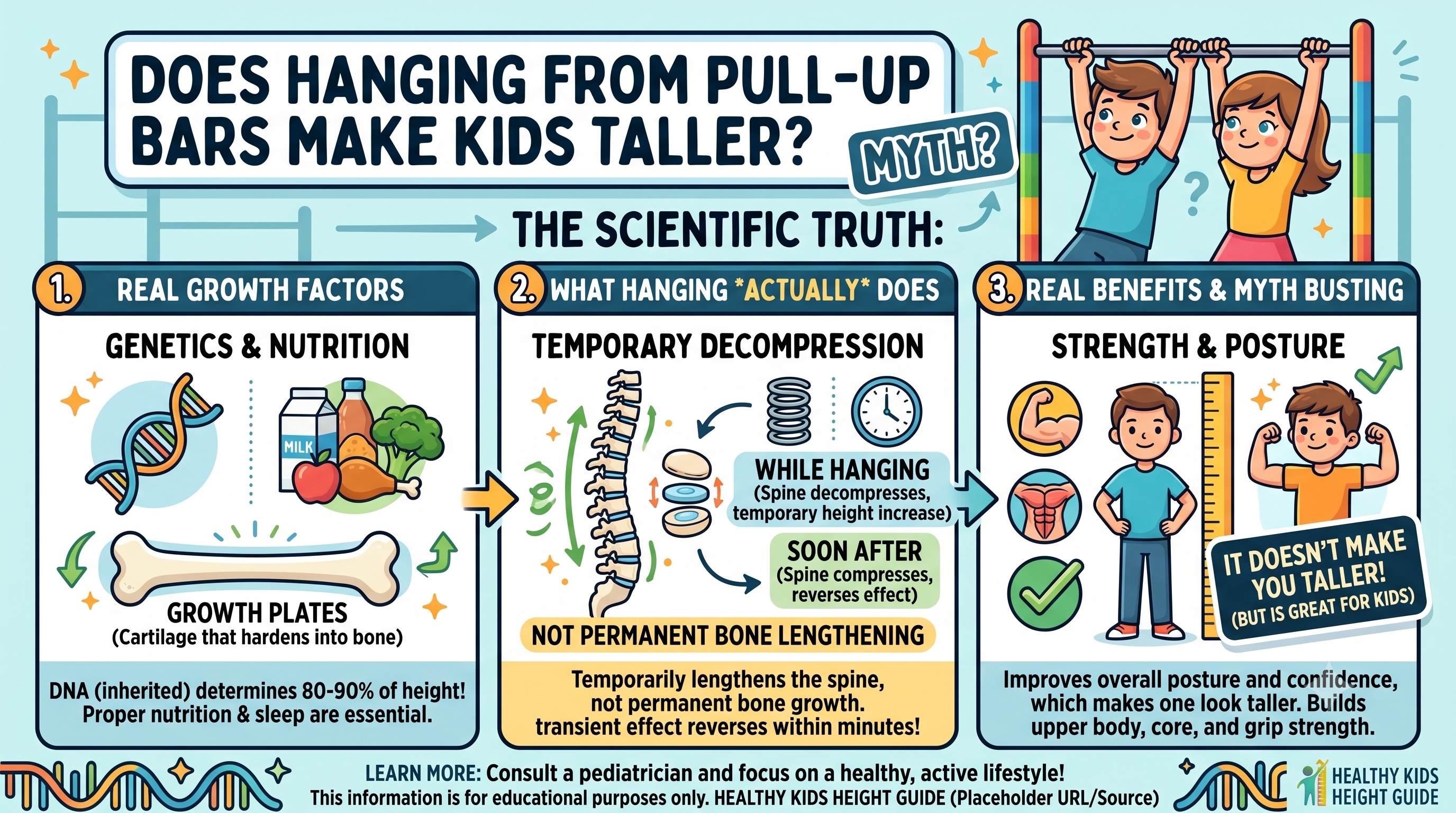 Does Hanging From Pull-Up Bars Make Kids Taller? The Truth About Height, Posture & 5 Surprising Benefits