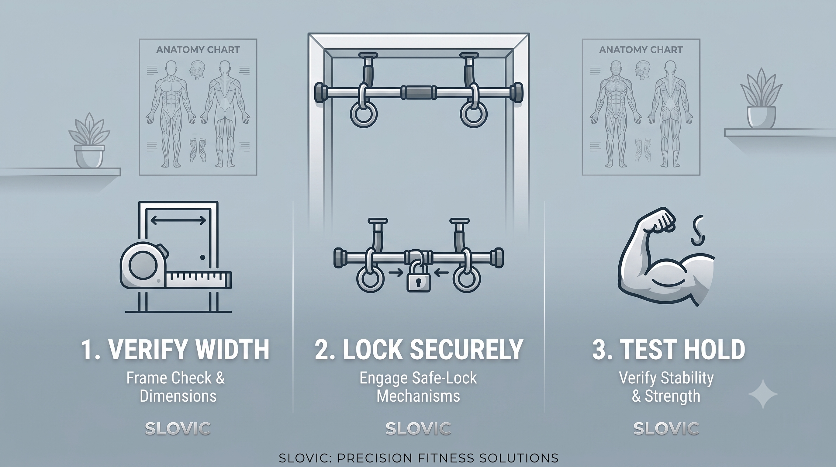 How to Set Up a Doorway Pull-Up Bar Guide