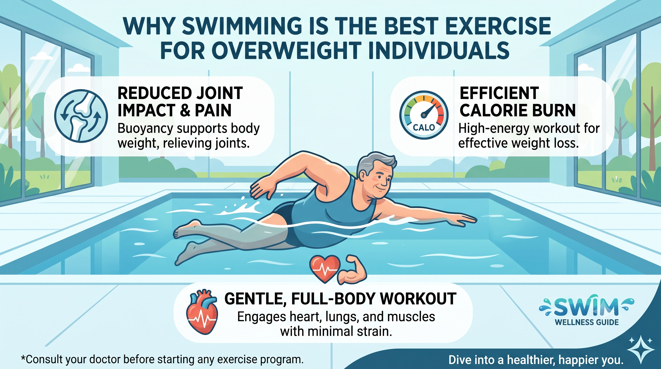 Why Swimming is the Best Exercise for Overweight Individuals