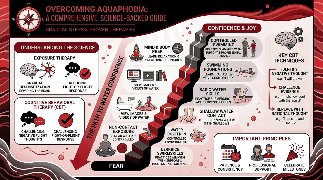 How to Overcome Fear of Water (Aquaphobia): A Comprehensive, Science-Backed Guide