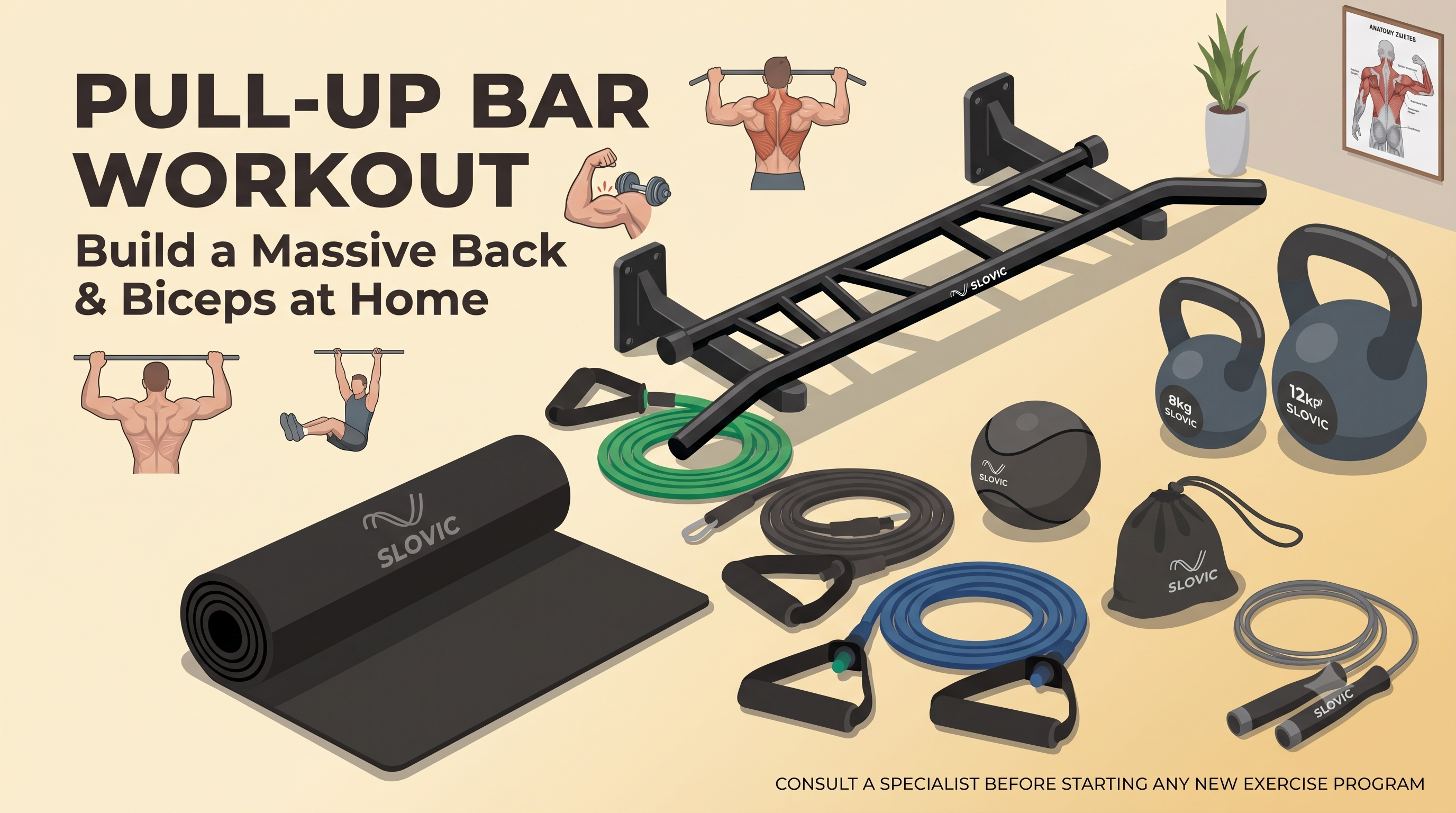 Tiger Shroff’s Pull-Up Bar Workout – Build a Massive Back & Biceps at Home