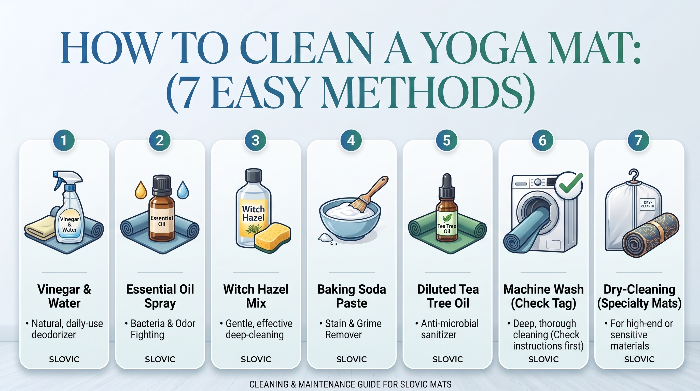 How to Clean a Yoga Mat: The Ultimate 2026 Guide (7 Easy Methods)