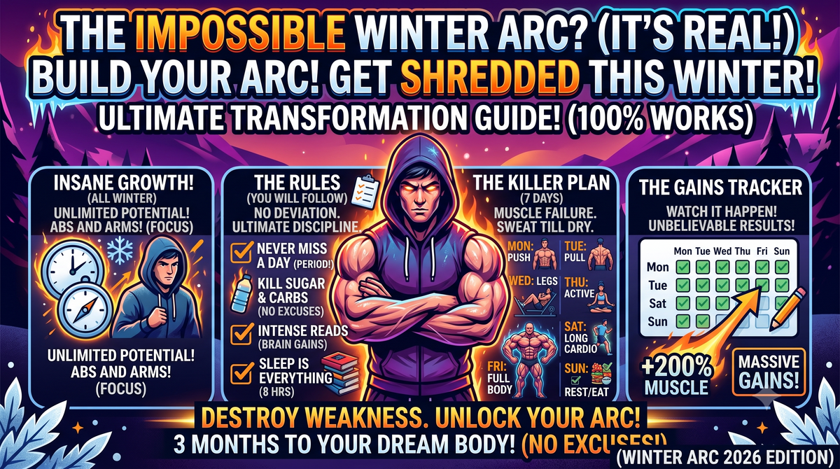 Winter Arc 2026: Meaning, Rules, Start Date & Free Workout Tracker
