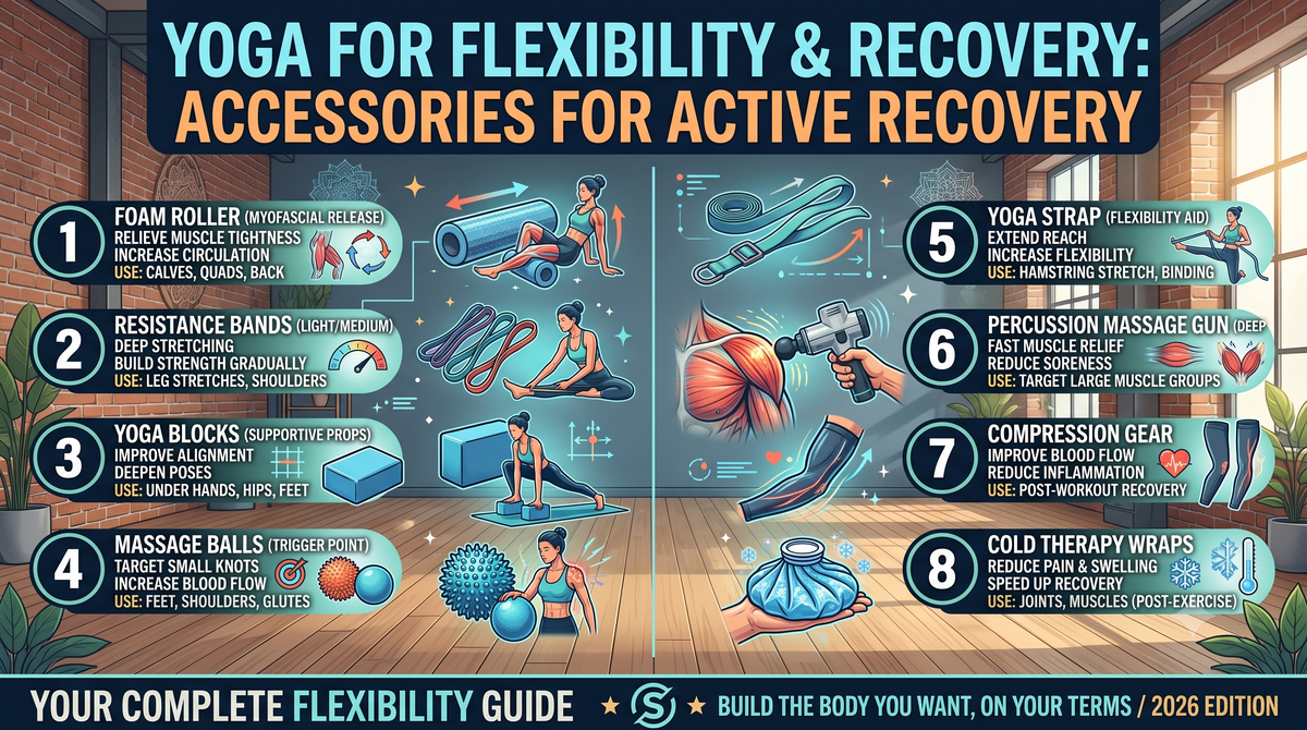 Yoga for Flexibility & Recovery: Accessories Tiger Shroff Would Approve For Active Recovery