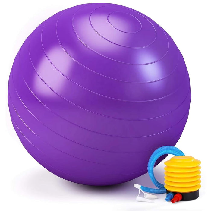SLOVIC Gym Yoga Ball for Exercise- 55 CM