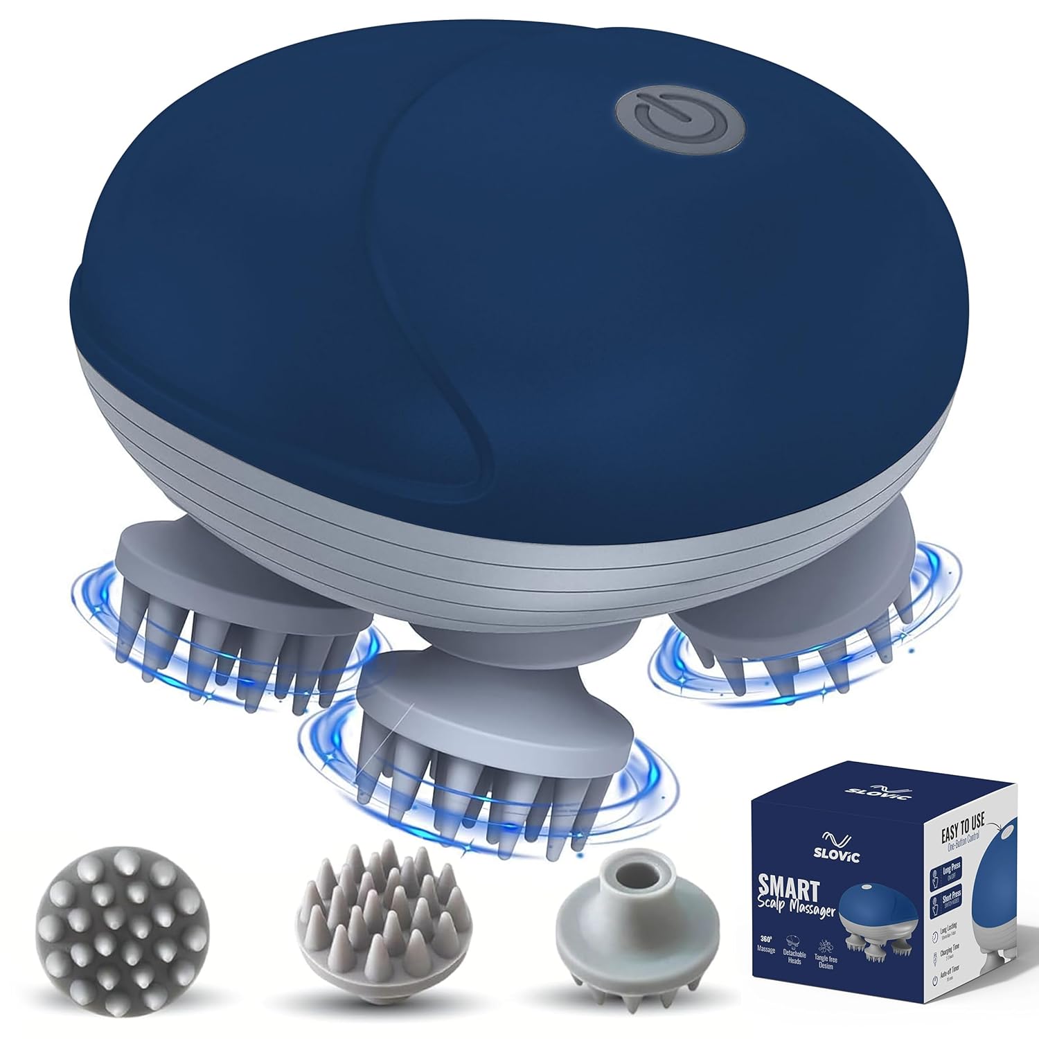 Scalp Massager - Blue