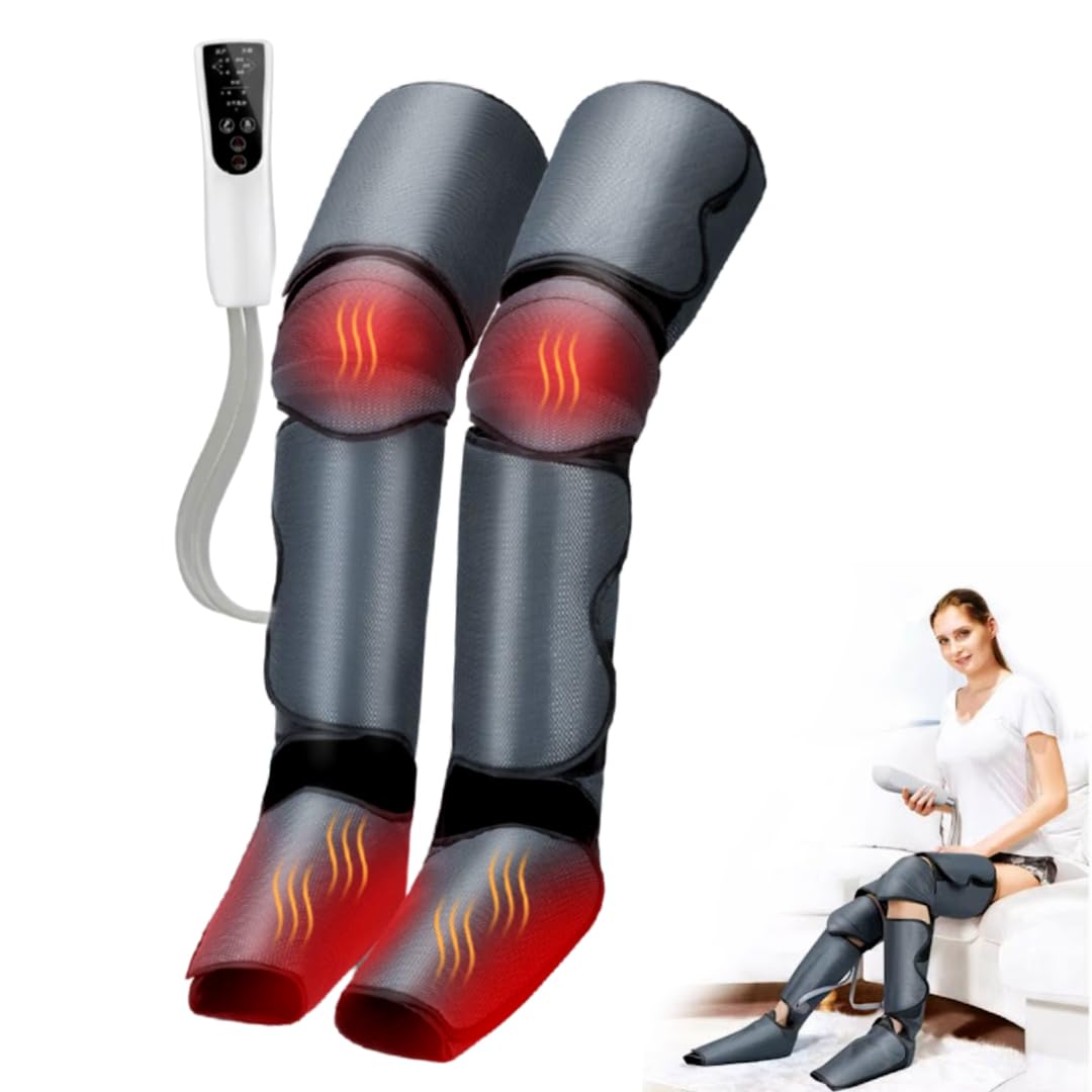 Massager Machine for Pain Relief | 2 Heat Modes | Air Leg Compressor