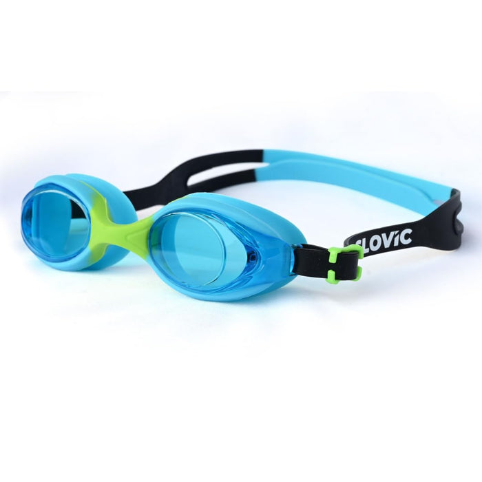 SLOVIC Swimming Goggles for Kids 10-14 Years | Anti-Fog & UV Protected with Adjustable Straps