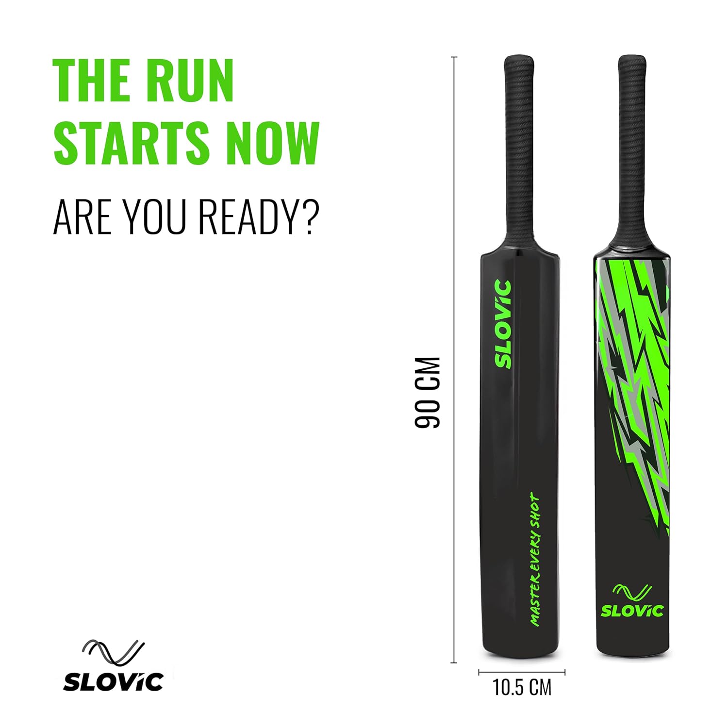 Cricket Bat | 90 x 10.5 CM | Lightweight Fiber Bat for Cricket kit