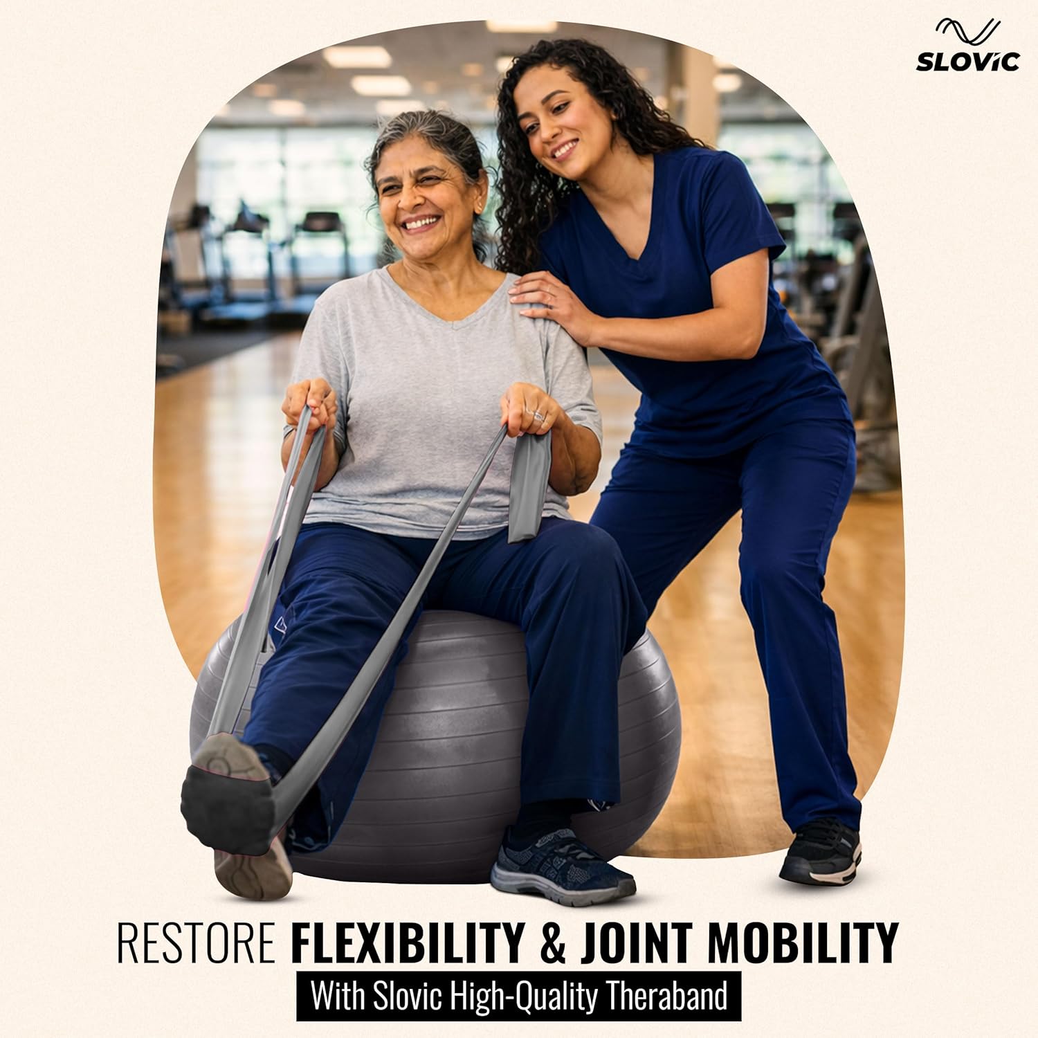 Medium to Heavy Resistance Thera Band | Premium Thera Band for Rehab, Strength & Home Fitness
