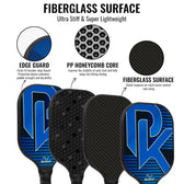 Pickleball Fiberglass Racket Set
