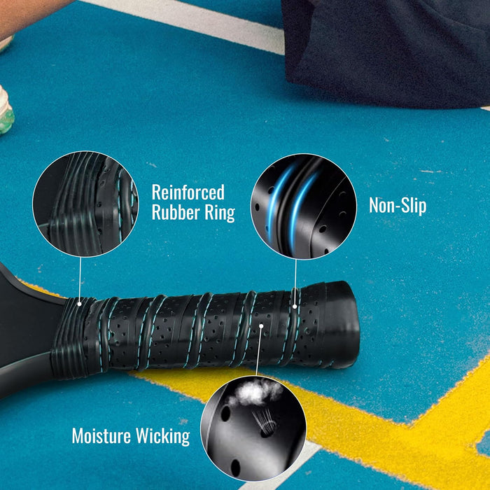 Slovic Pickleball Fiberglass Racket Set