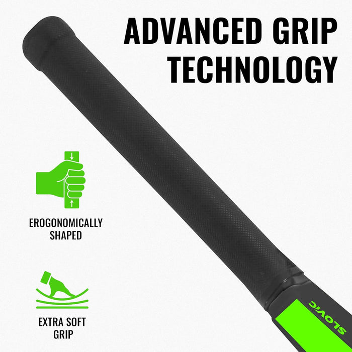 Slovic Cricket Bat | 90 x 10.5 CM | Lightweight Fiber Bat for Cricket kit