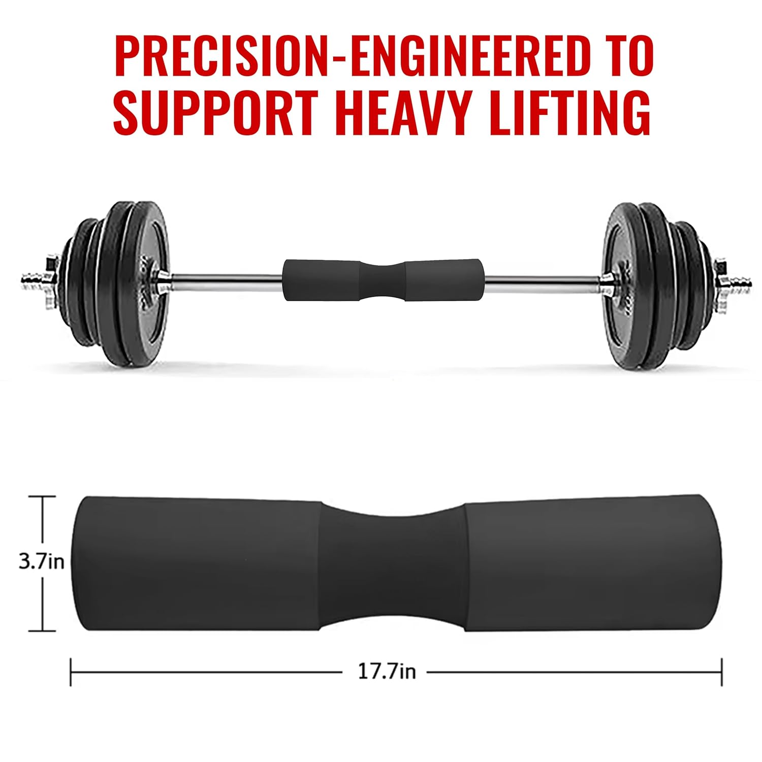 Barbell Pad for Weight Lifting | Extra Cushion | Neck & Shoulder Support