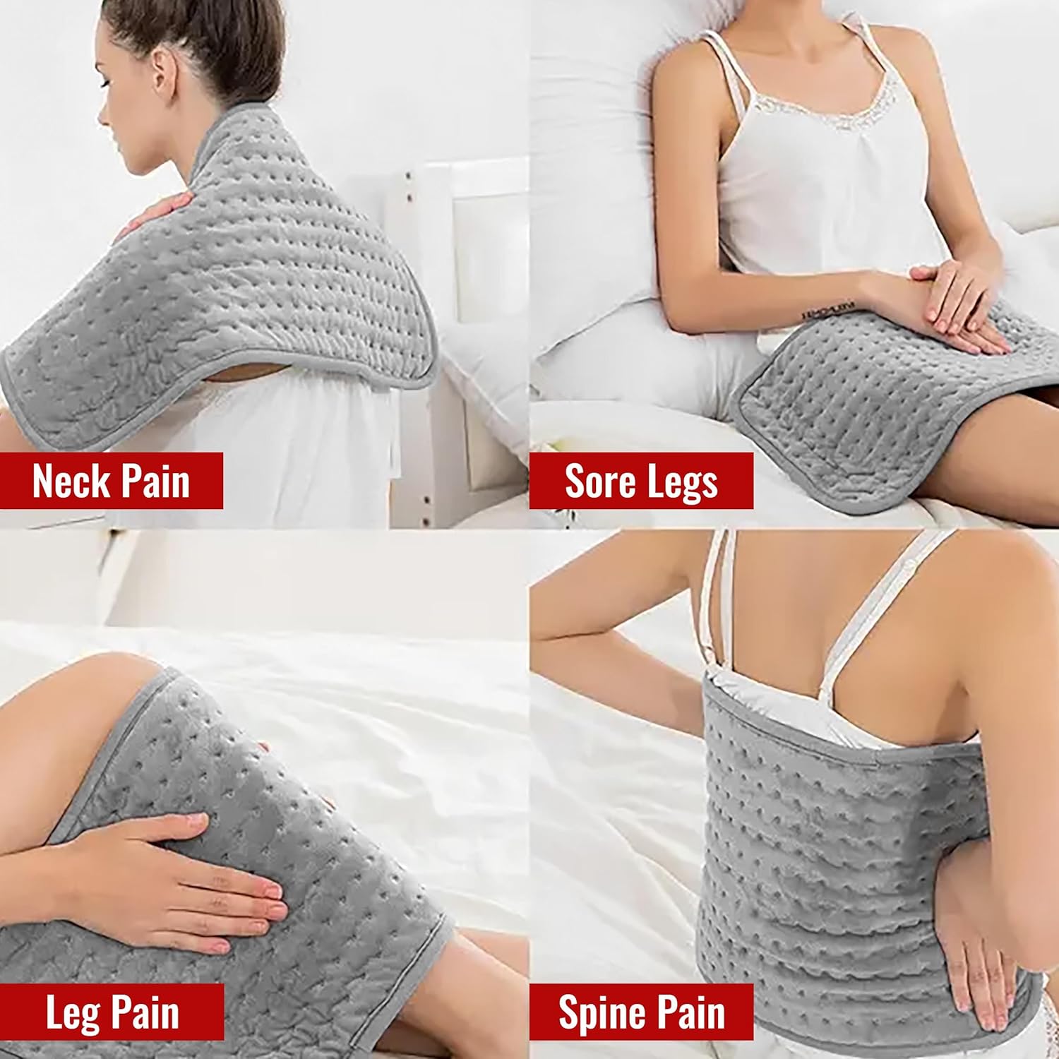 Slovic Electric Heating Pad for Pain Relief