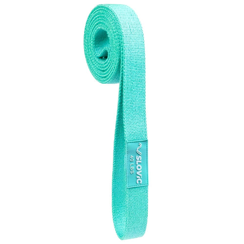 SLOVIC Long Fabric Resistance Bands Light Resistance - Sea Green 40LB
