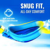 Swim Goggles | Kids | Anti‑Fog + UV Protection | Adjustable Straps