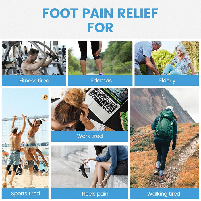 SLOVIC Foot Massager Machine for Pain Relief | Feet Massager for Blood Circulation | 4 Massage Modes