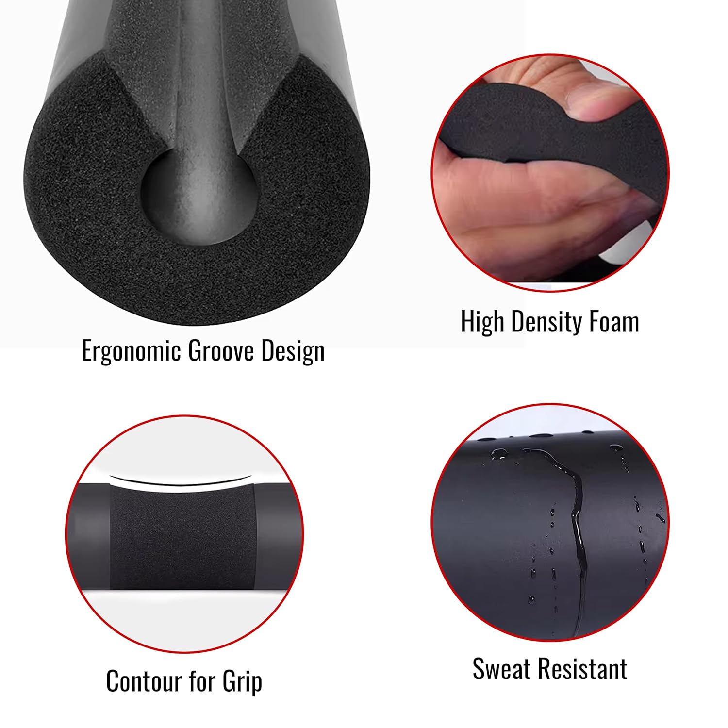 Barbell Pad for Weight Lifting | Extra Cushion | Neck & Shoulder Support