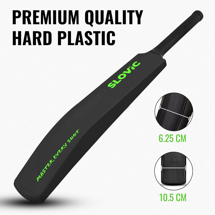 Slovic Cricket Bat | 90 x 10.5 CM | Lightweight Fiber Bat for Cricket kit