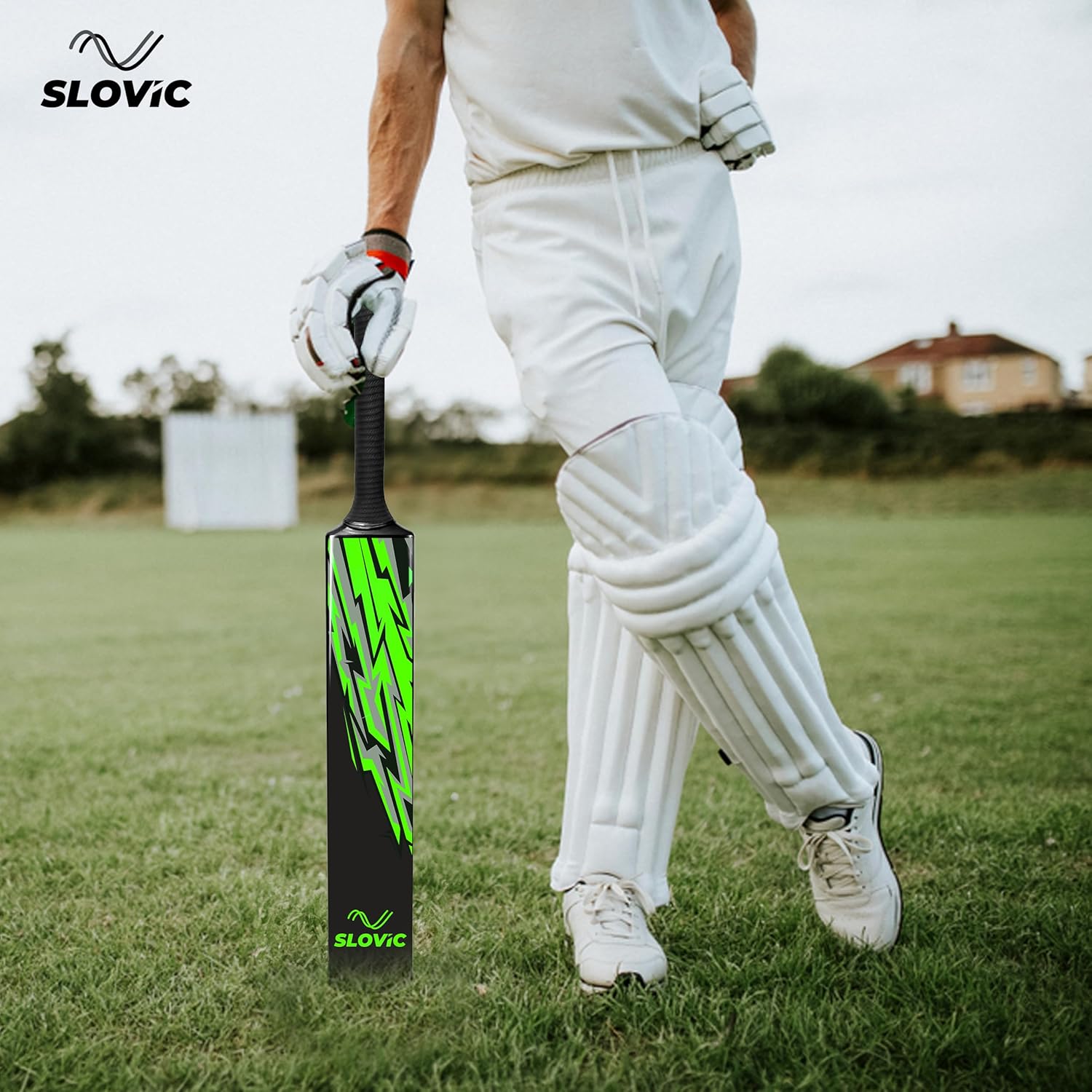 Cricket Bat | 90 x 10.5 CM | Lightweight Fiber Bat for Cricket kit