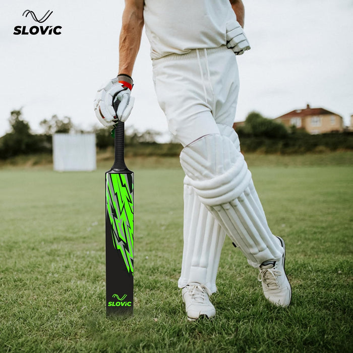 Slovic Cricket Bat | 90 x 10.5 CM | Lightweight Fiber Bat for Cricket kit
