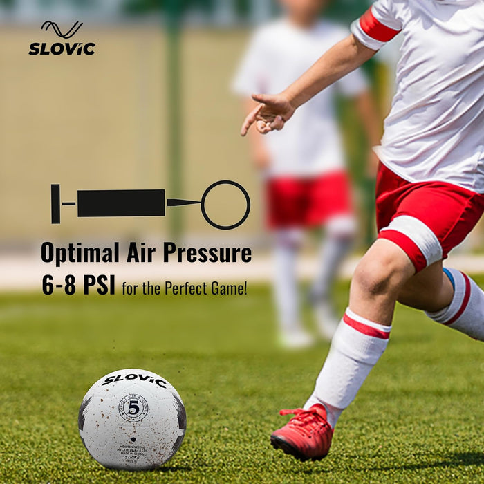 SLOVIC Professional Football Ideal for Grass Ground & Artificial Turf