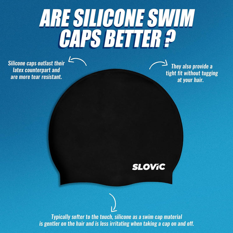 Swimming Combo – Goggles & Pattern Silicone Cap, Anti‑Fog, UV Protection