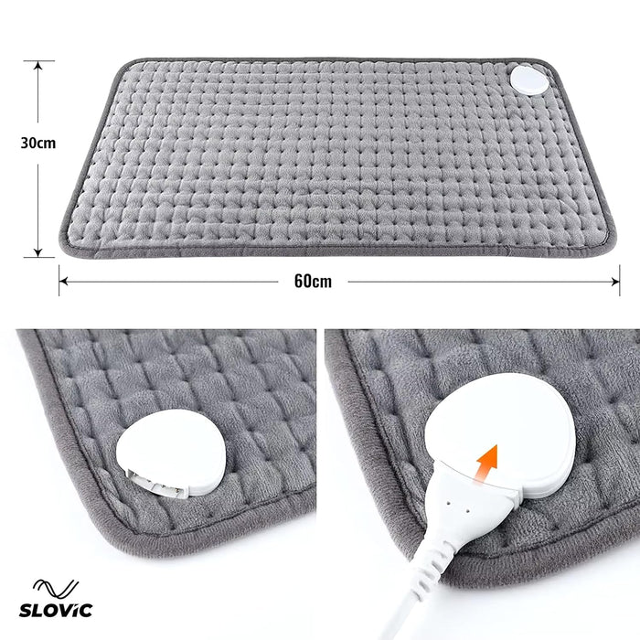 Slovic Electric Heating Pad for Pain Relief