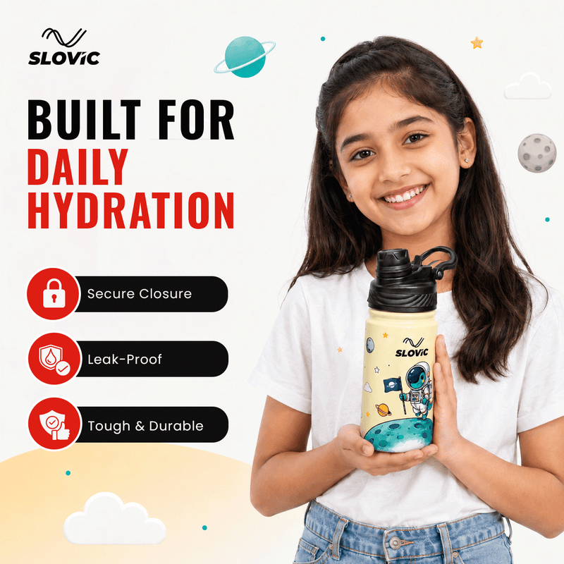 Slovic Insulated Astronaut Bottle  450ml