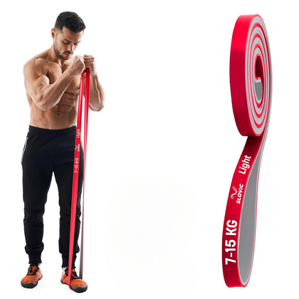 Resistance Band 7-15 Kg (Red & Grey)