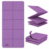 6 MM Foldable TPE Yoga Mat | Anti-Slip Exercise Mat