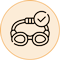 Extra Protection
Swimming Glasses