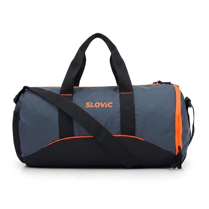 Slovic 22L Duffle Gym Bag with Adjustable Strap, Separate Shoe Compartment & 1 Mesh Pocket | Ideal for Gym & Travel Use