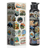 Steel Water Bottle 1L | BPA Free Leak-Proof Sipper Bottle