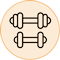 Easily Adjustable
Weight Combinations