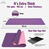 Yoga Mats For Women (TPE 6mm)