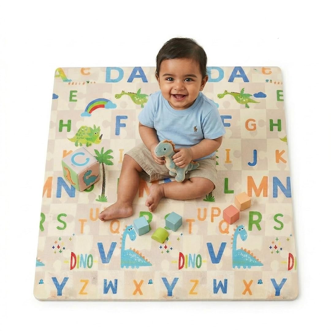 Foldable Play Mat | 3 Fold with zip slider bag